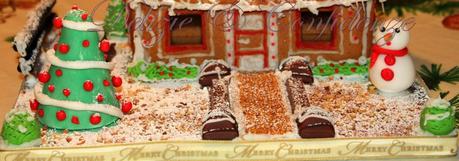 Casetta di pan di zenzero ( la mia gingerbread house per gli allergici a latte e alle uova !! )