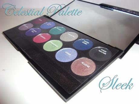 Swatch e impressioni Celestial Palette by Sleek