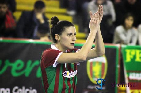 Amparo, poker di gol in Ternana-Isolotto, preliminare di Coppa Italia calcio a 5 femminile