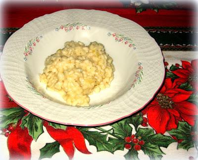 RISOTTO AL GORGONZOLA