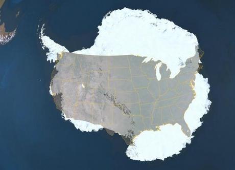 Le dimensioni contano: l'Antartide