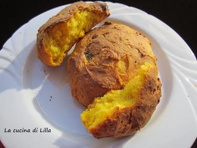 Lievito Madre: Paninetti alla zucca con lievito madre