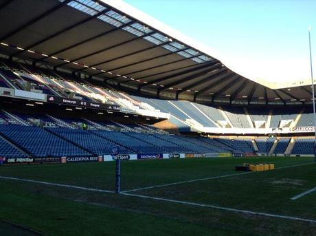 26.12.'13 Rieccoci al Murrayfield Stadium per l'ultima gara dell'anno, il derby Edinburgh-Glasgow