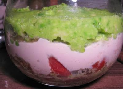 Antipasti per il cenone la  4° ed ultima puntata ovvero: Le Verrine al salmone e avocado