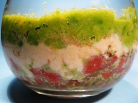 Antipasti per il cenone la  4° ed ultima puntata ovvero: Le Verrine al salmone e avocado