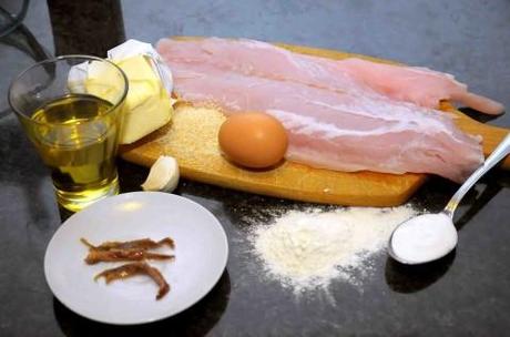 ingredienti del persico in teglia