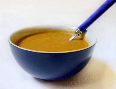 una zuppa bollente per la prima mattina dell'anno nuovo