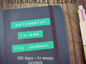 "NOTEWORTHY THINGS" (Fuji Instax Moleskine) days, weeks projects, one.
