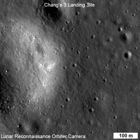 Chang'E 3 ripresa da LRO