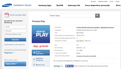 Come vedere Mediaset Premium Play sui tablet Samsung: guida all'installazione e FAQ