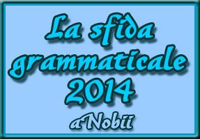 La sfida grammaticale 2014