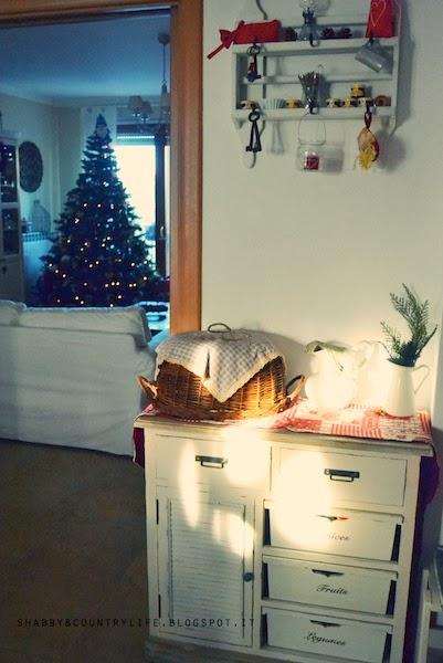 My home at Christmas [ a little of kitchen ]-shabby&countrylife.blogspot.it