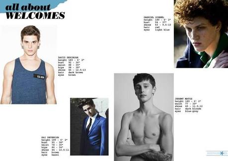 INDEPENDENT MEN DIARY DECEMBER 2013 FASHION MODELS LIFESTYLE