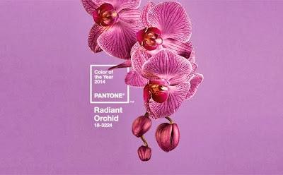 Color of 2014: PANTONE 18-3224  Radiant Orchid