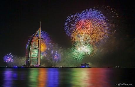 Dubai fireworks 2014, uno spettacolo da record.