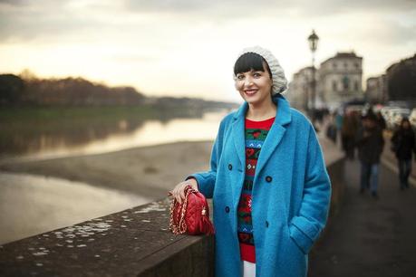 smilingischic, fashion blog, Sandra Bacci,goodbye melancholy, outfit, Firenze, Lungarni, outfit colorato per le feste, bag Chanel , Smilingischic-1002