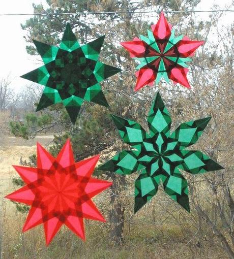 PPJ IN VACANZE NATALIZIE: PATTERNS CON STELLE DA PINTEREST.COM