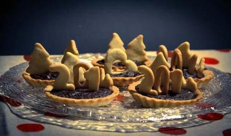 Felice 2014 da Bottega Kreativa con le crostatine di cioccolato fondente