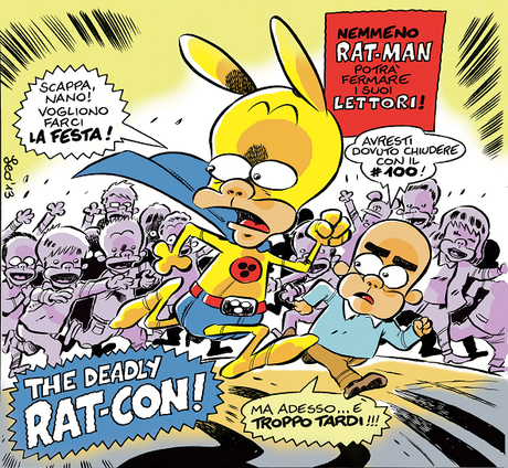 Rat Con 2014: una giornata dedicata a Rat Man, il personaggio di Leo Ortolani Rat Man Panini Comics Leo Ortolani 