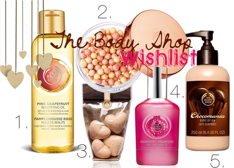 The Body Shop Wishlist
