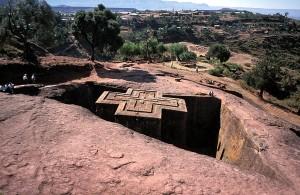 Le undici chiese rupestri di Lalibela in Etiopia: dal 1968 inserite dall’Unesco tra i patrimoni dell’umanità