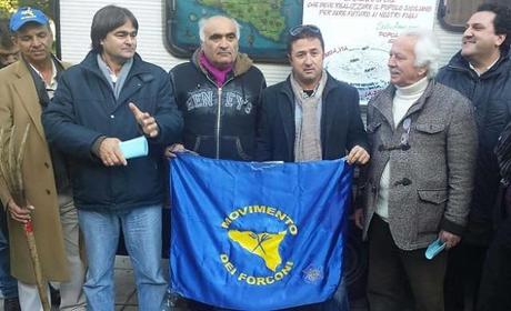 Foto Palermo sit-in Forconi