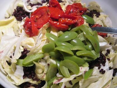 Insalata di Riso Venere e Radicchio Variegato di Castelfranco