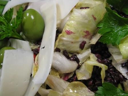 Insalata di Riso Venere e Radicchio Variegato di Castelfranco