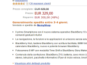 Blackberry Black euro Amazon Italia