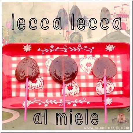 Lecca lecca al miele