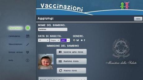Vaccinazioni:  App gratuita del Ministero della Salute che ti ricorda quando e come si fanno