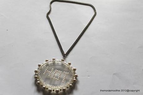 DIY necklace inspired by Lanvin!