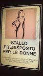 Stallo predisposto per le donne