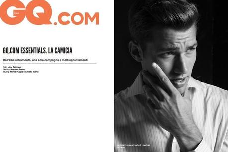 GQ ITALIA LA CAMICIA EDITORIAL JAY SCHOEN 2014