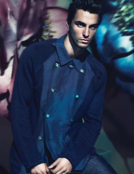 MODEL NIKOLAI DANIELSES GIORGIO ARMANI SS14 PHOTO BY MERT ALAS MARCUS PIGGOT