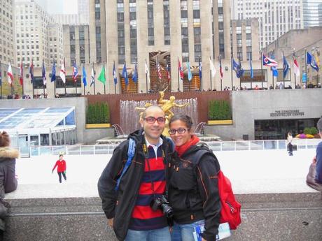 pista di pattinaggio-Rockfeller Center