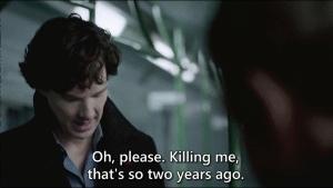 Sherlock 3x01: The Empty Hearse