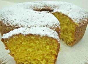 Ciambella al cocco e mandarino*