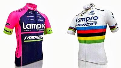 Divisa ufficiale Lampre-Merida 2014