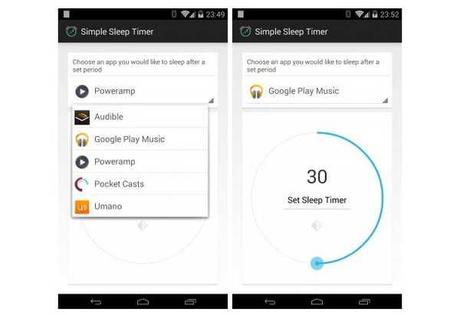 App Sleep Timer Android come mettere lo sleep alla musica 