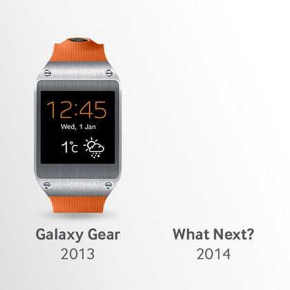 Galaxy Gear 2 in arrivo già al CES 2014 7-10 gennaio