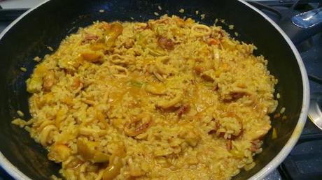 QUASI PAELLA(un po' rivisitata)