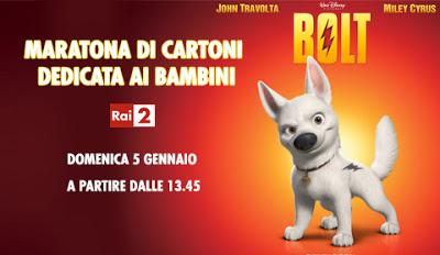 Maratona di cartoni dedicati ai bambini questo pomeriggio su Rai 2