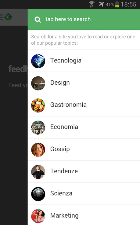 Tenersi sempre informati con Feedly, l'aggregatore di notizie del momento. (Smartphone/Tablet)