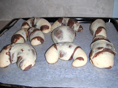 Pasta brioche in black & white ...e lo scampato disastro!