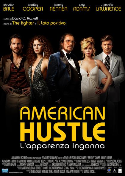 Locandina italiana American Hustle - L'apparenza inganna