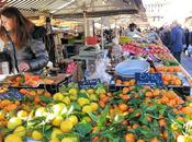Nice: marché fruits, légumes marée