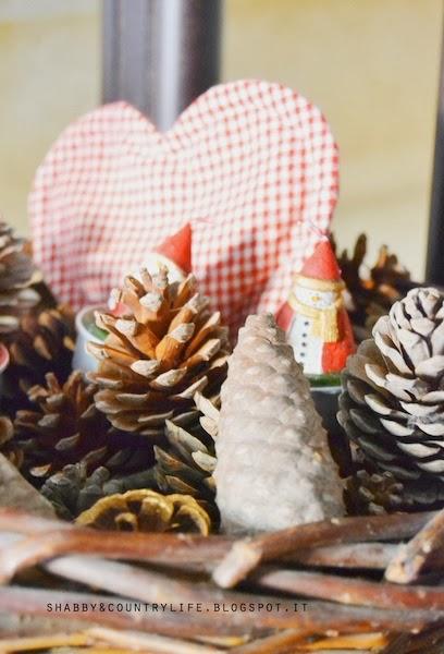 Corners of the House [ My Home at Christmas: Hallway ]-shabby&countrylife.blogspot.it