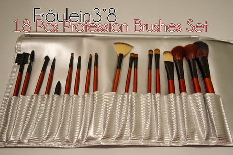 Fräulein3°8, 18 Pcs Profession Brushes Set - Review