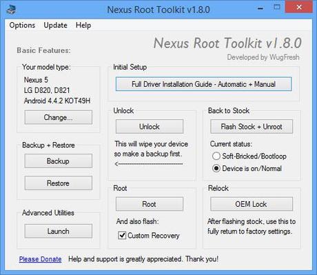 Nexus Root Toolkit 1.8.0